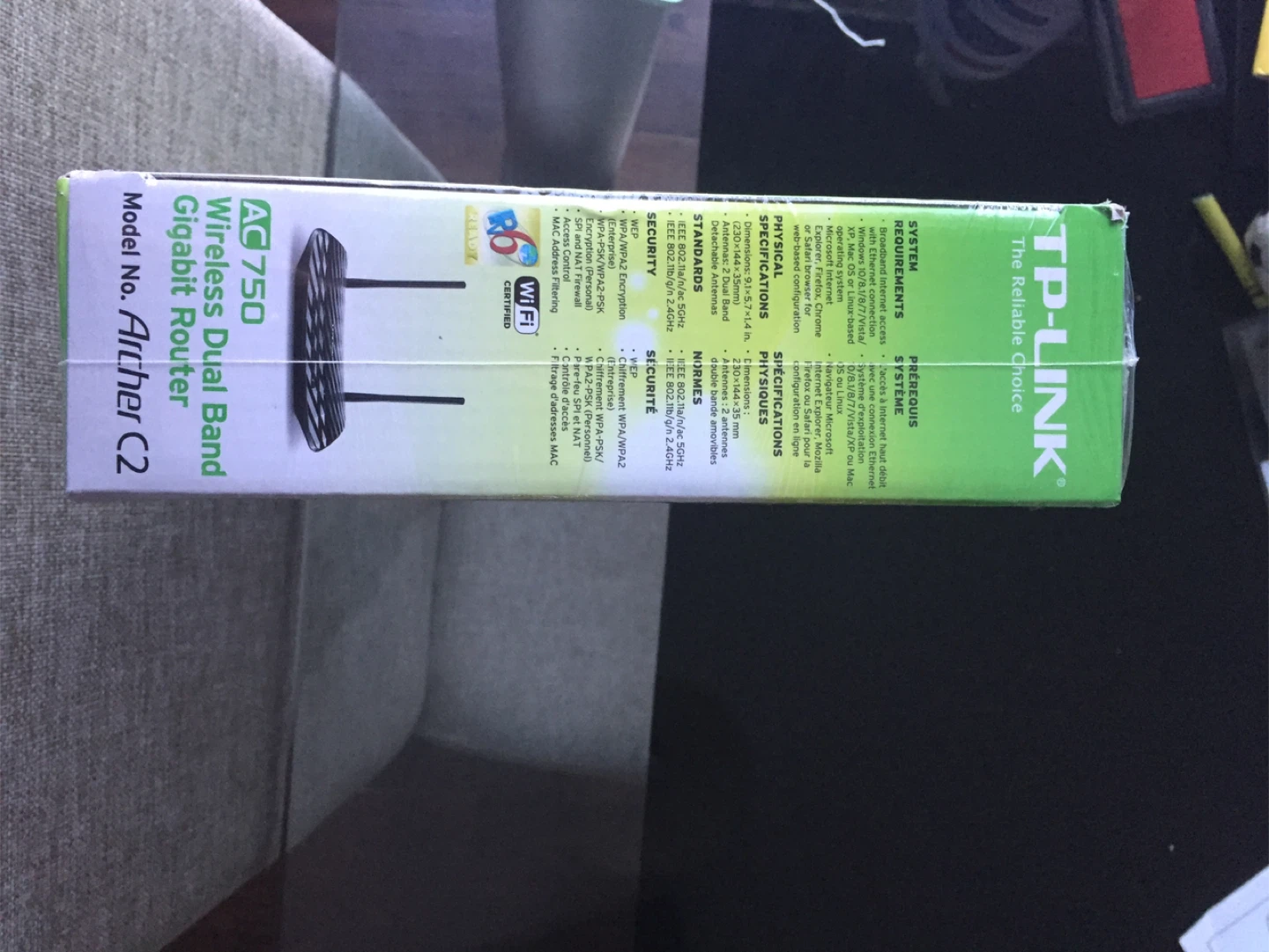 TP-Link AC750 Wireless Dual Band Gigabit Router