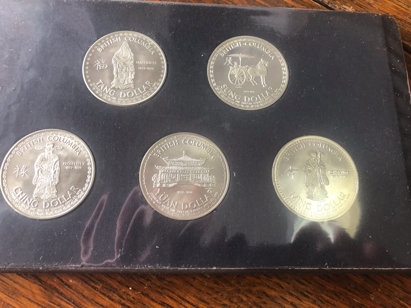 The Chinese Dynasty Collection trade dollar  - 5 Coins - photo 2