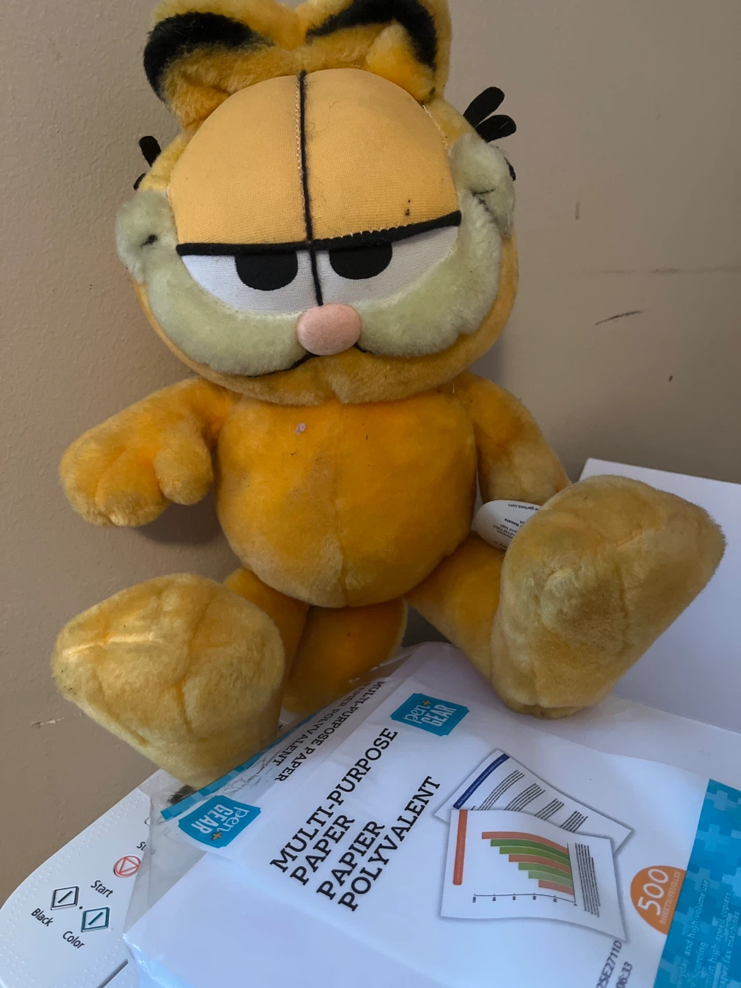 Vintage Garfield Plush Toy