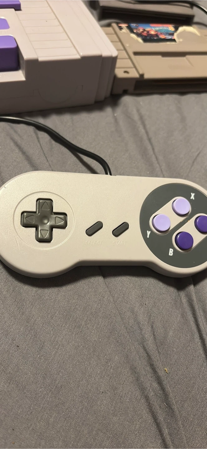 Super Nintendo SNES Console Bundle with Games and Controllers - photo 4