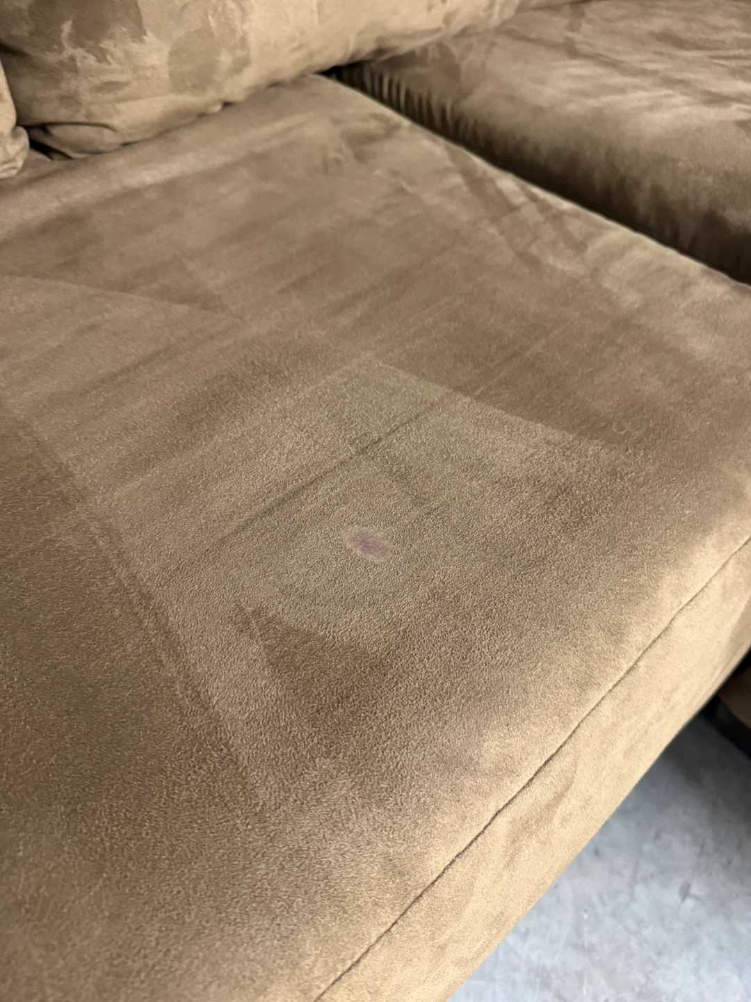 🚨Free Delivery NJ/NY Velvet Brown Sofa with Chase - photo 3