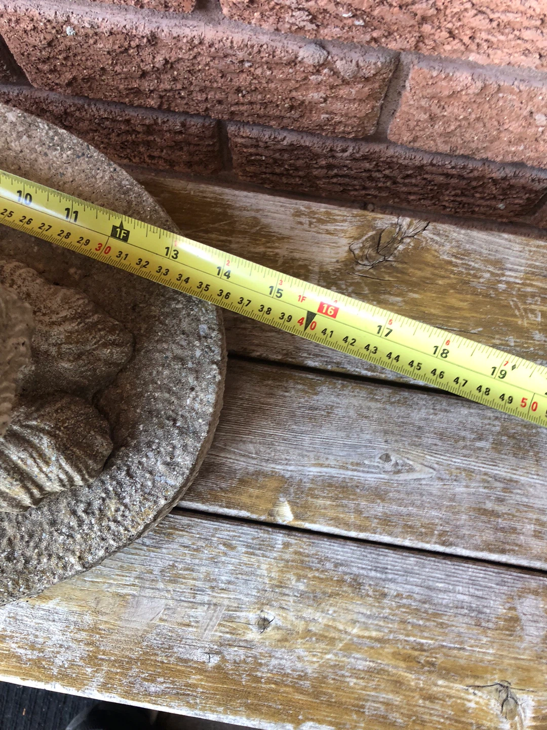 Stone Dog Garden Statue - photo 4