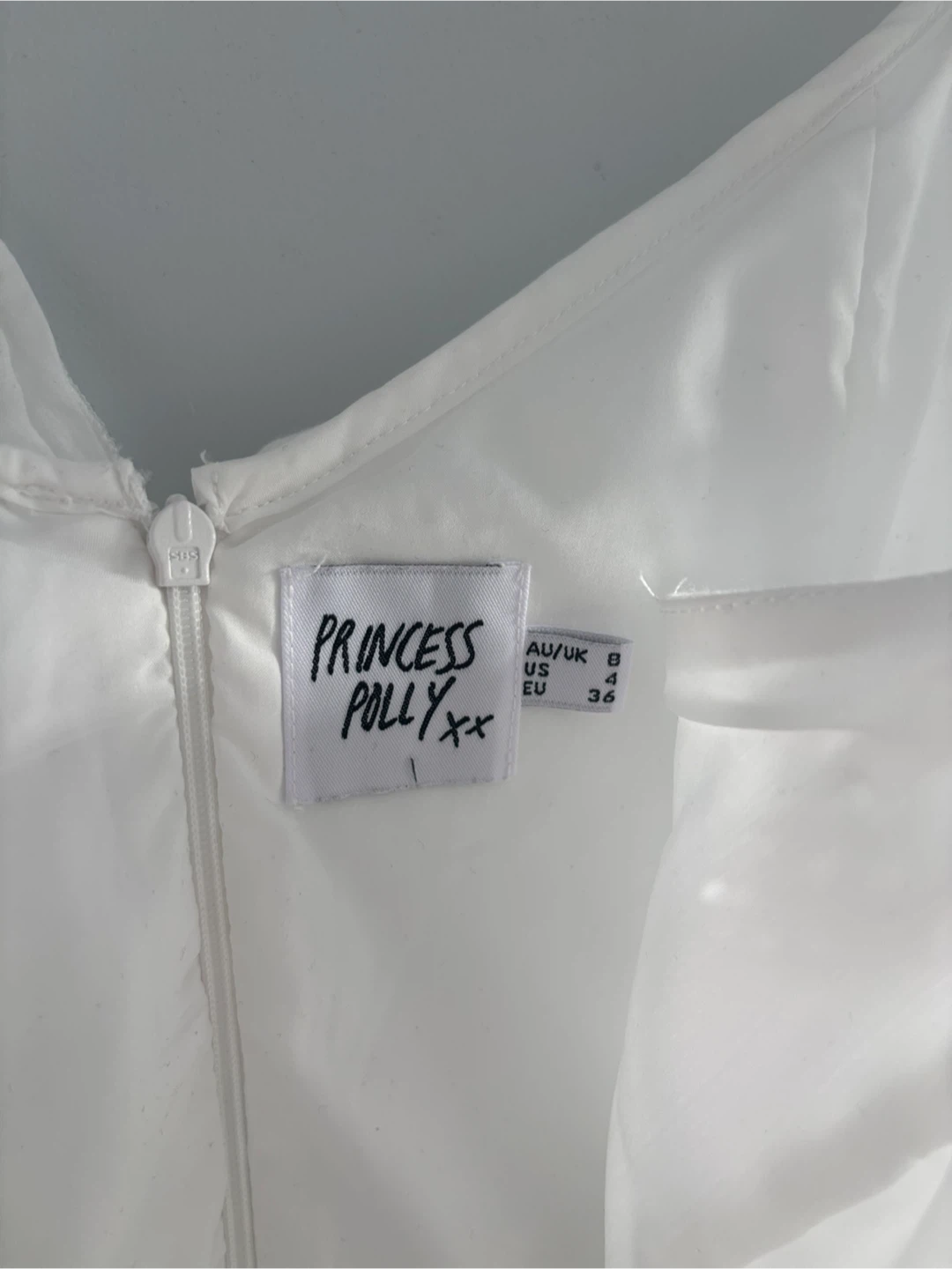 Princess Polly | White eyelet dress - US 4 - photo 4