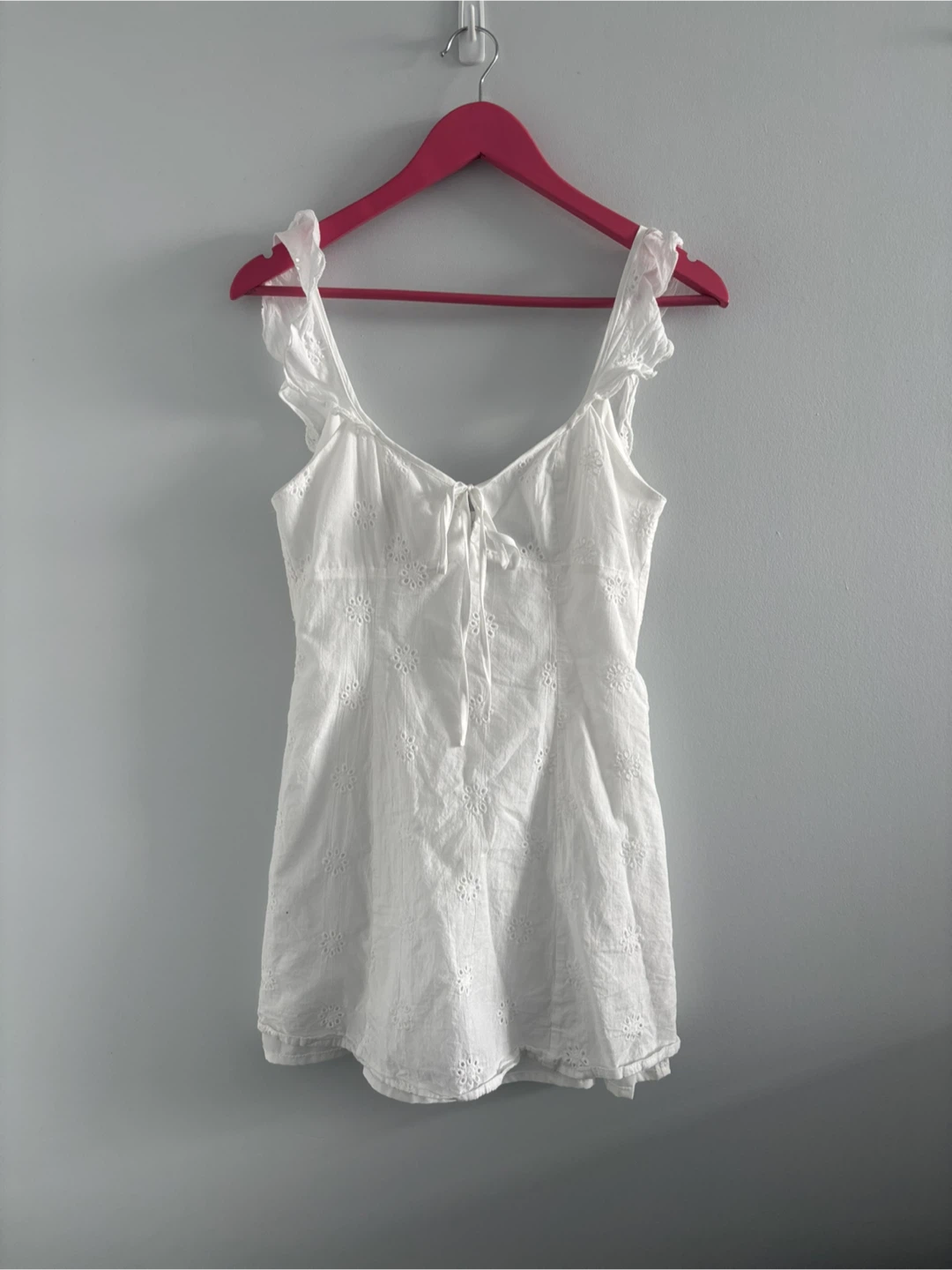 Princess Polly | White eyelet dress - US 4 - photo 2