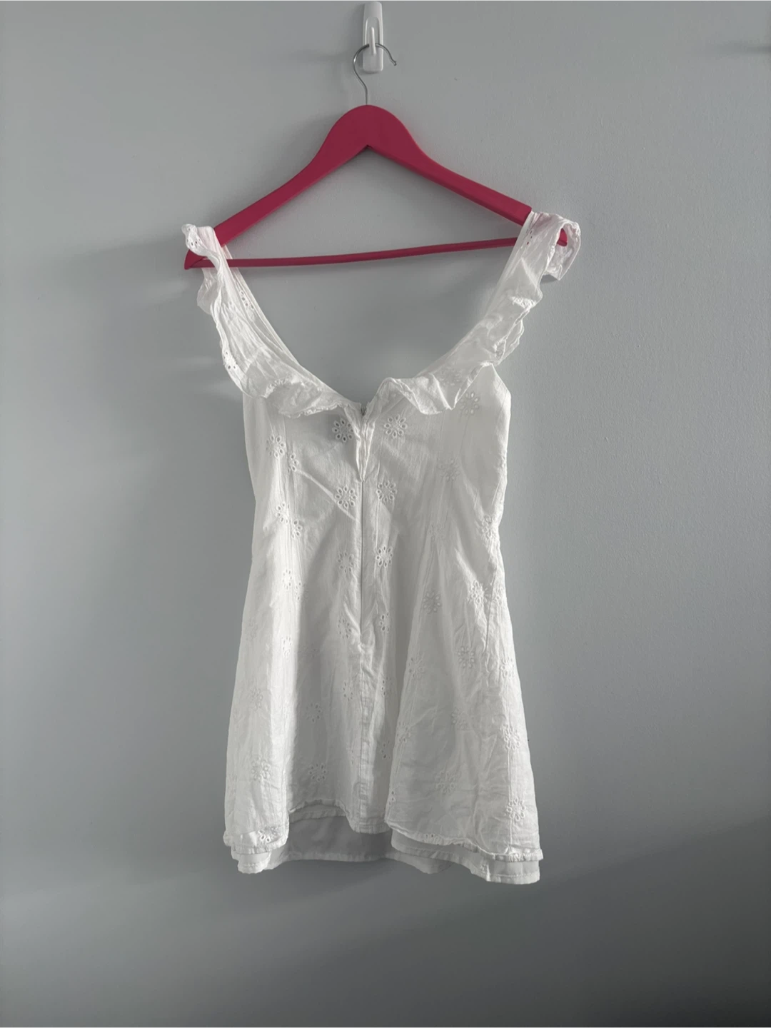 Princess Polly | White eyelet dress - US 4 - photo 3