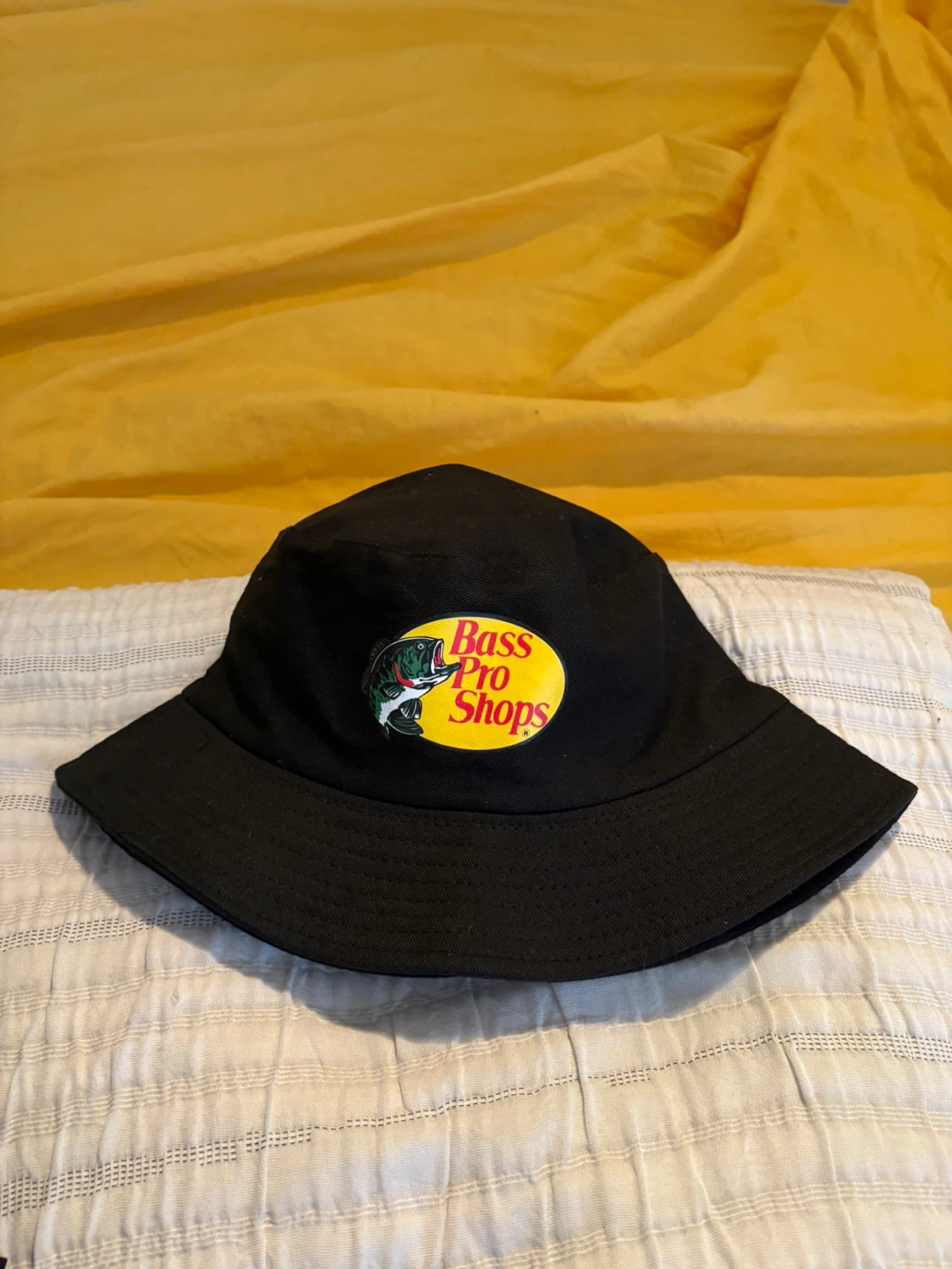 Bass Pro Shops Black Bucket Hat