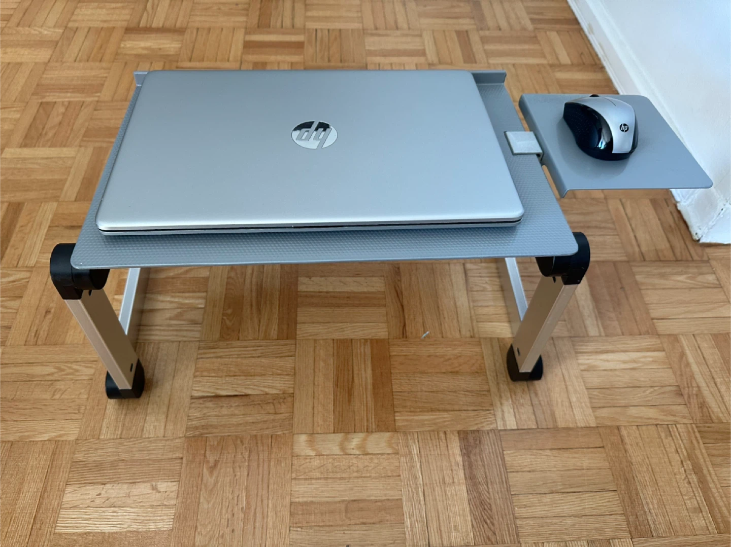 Adjustable Laptop Table with Cooling Fans