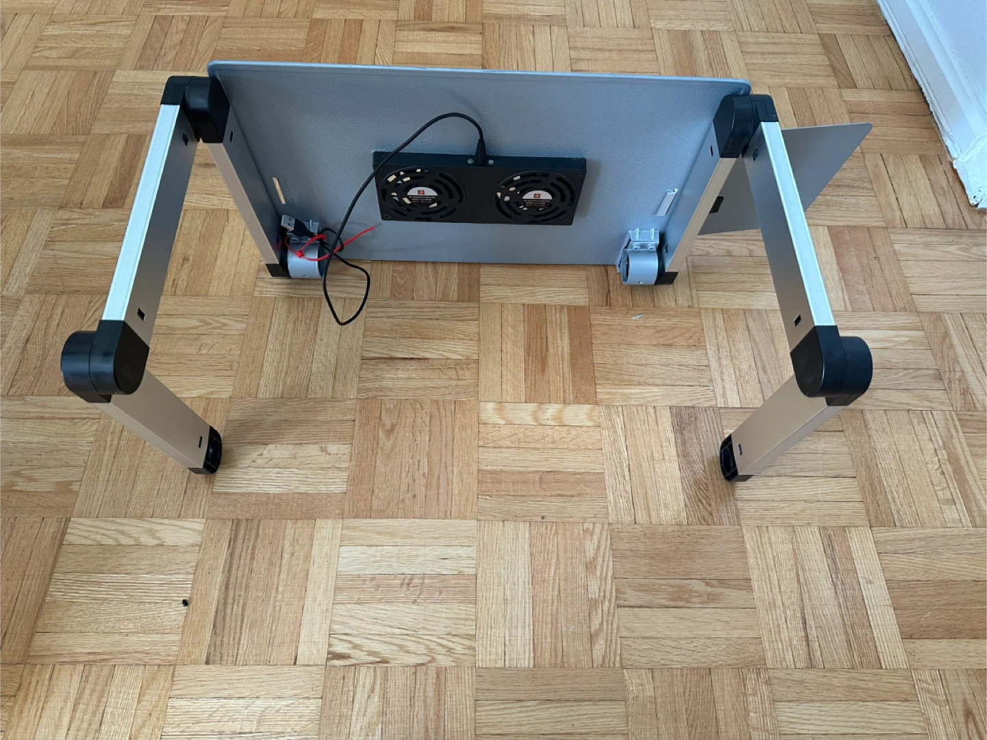 Adjustable Laptop Table with Cooling Fans - photo 5