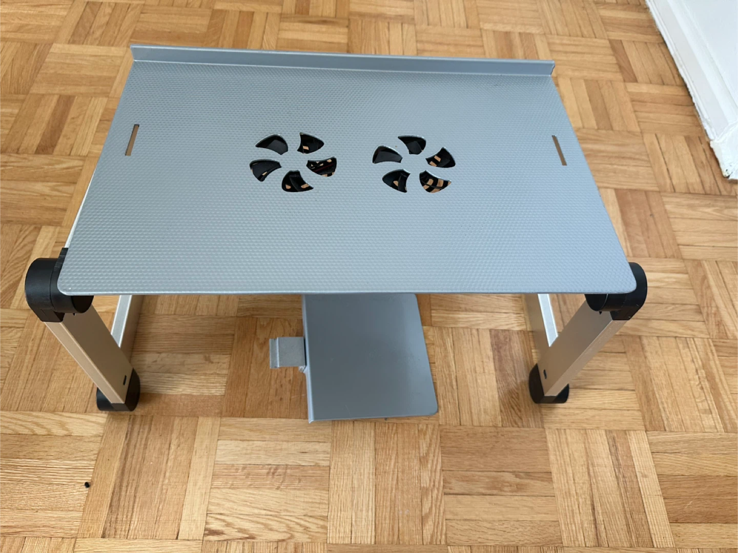 Adjustable Laptop Table with Cooling Fans - photo 4