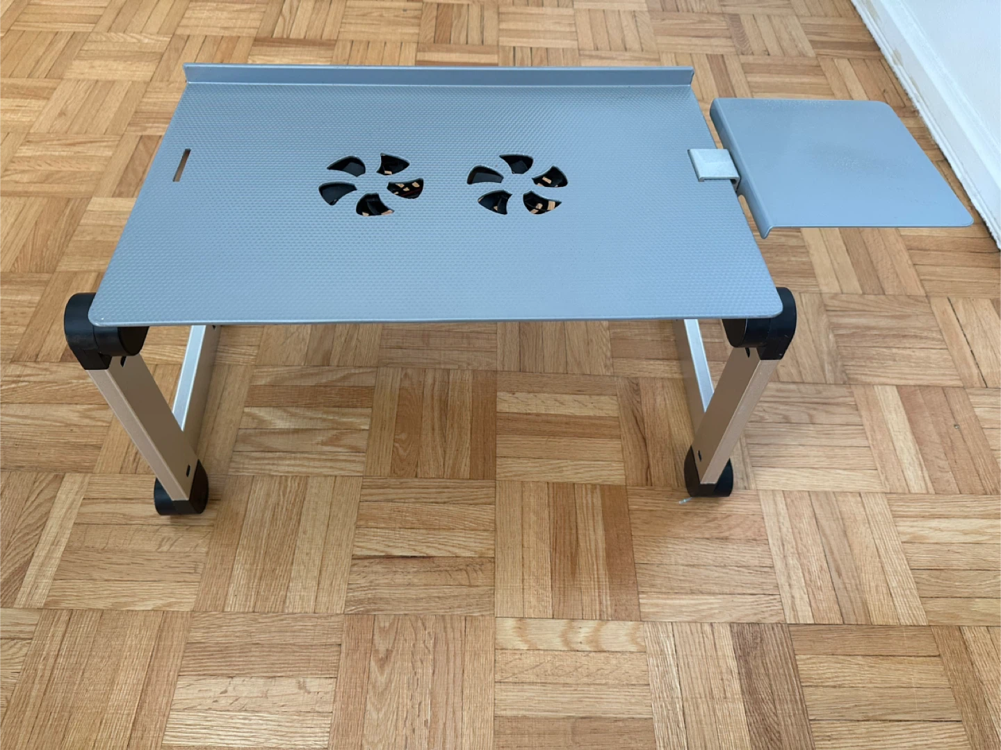 Adjustable Laptop Table with Cooling Fans - photo 3