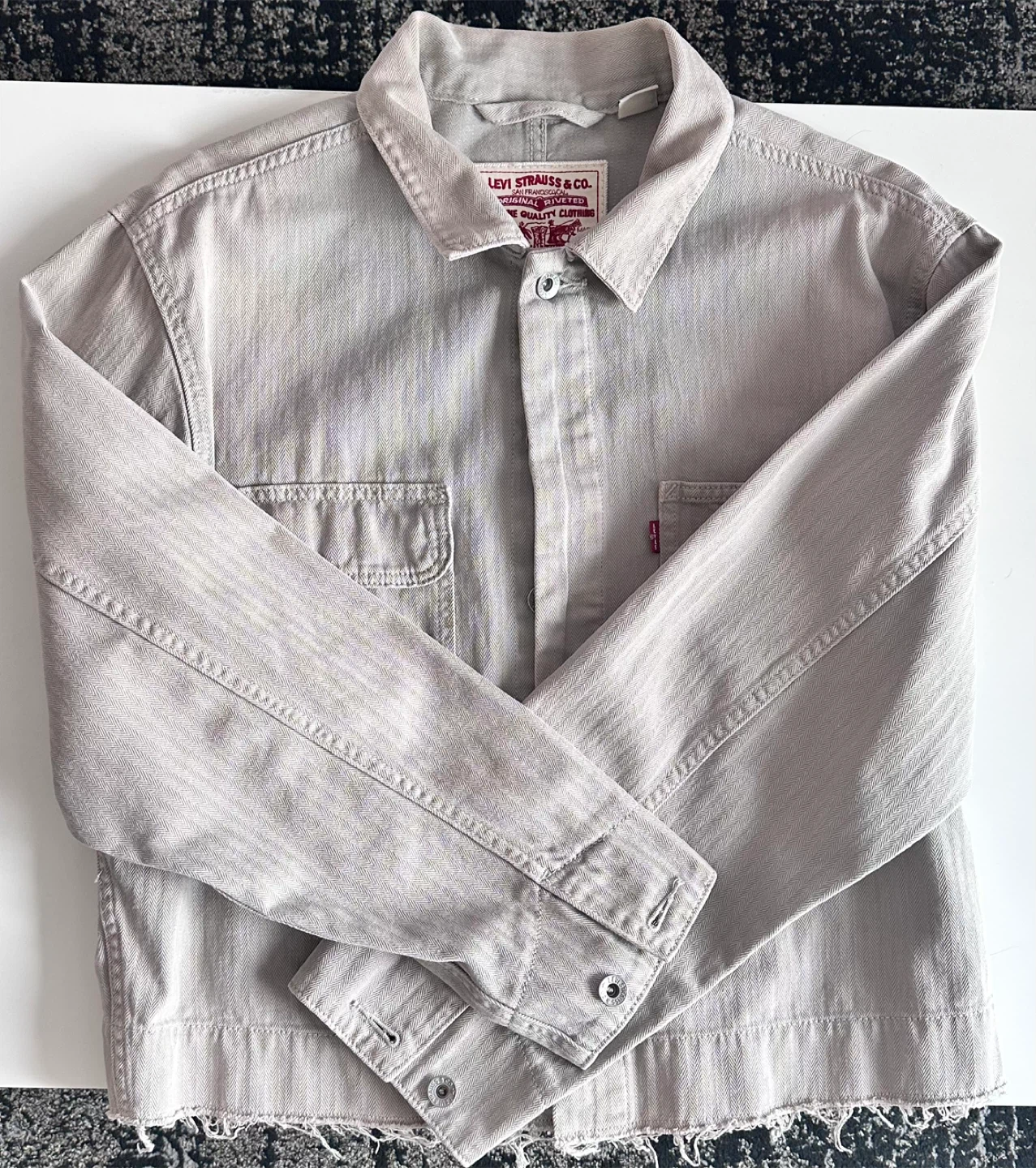 Levi Strauss & Co. Canvas Work Jacket - Size M - photo 4