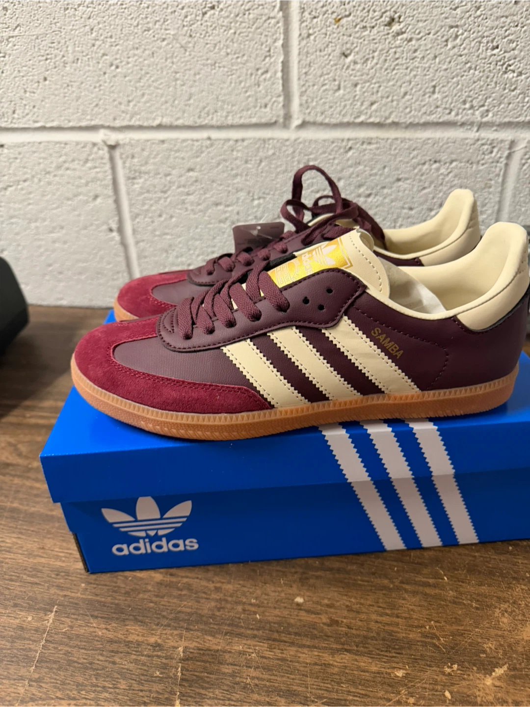 Adidas Samba OG Maroon - photo 2
