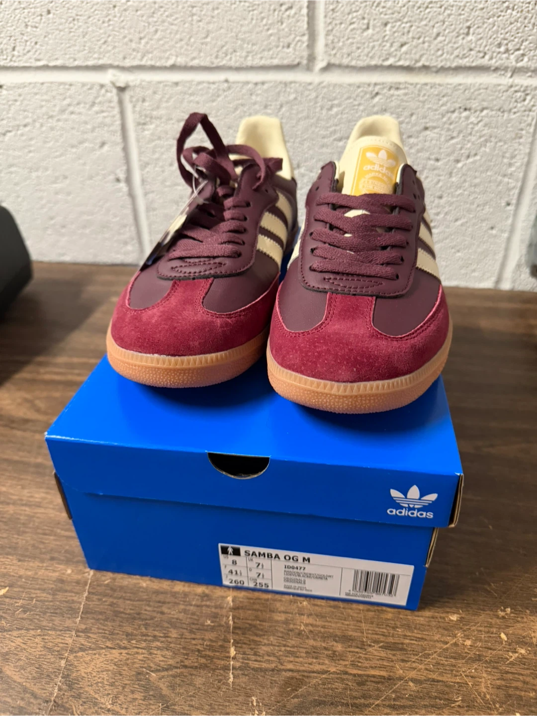 Adidas Samba OG Maroon
