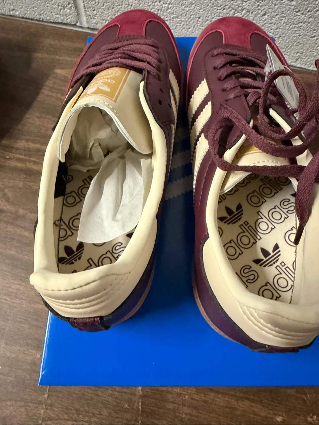 Adidas Samba OG Maroon - photo 4