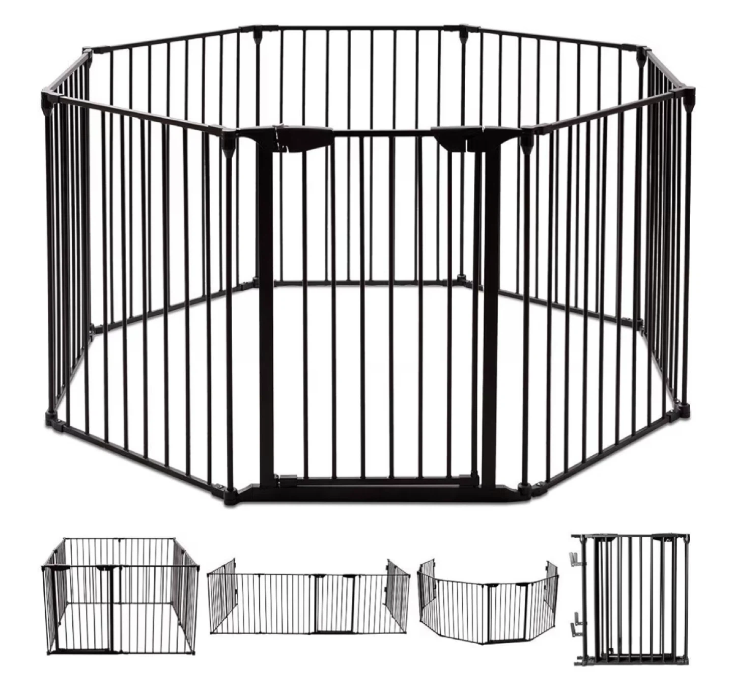 Large 13-panel baby or pet gate playpen 26 feet - photo 2