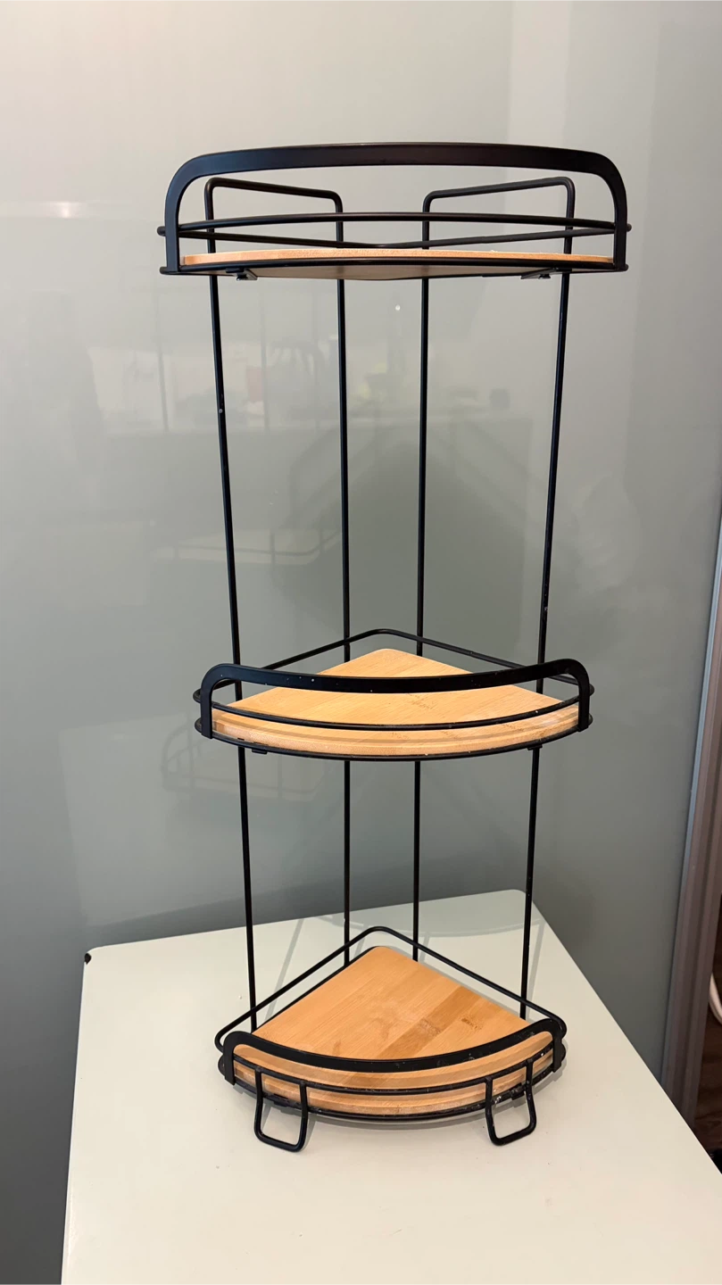 Moving sale❗️3-Tier Corner Shelf - photo 2