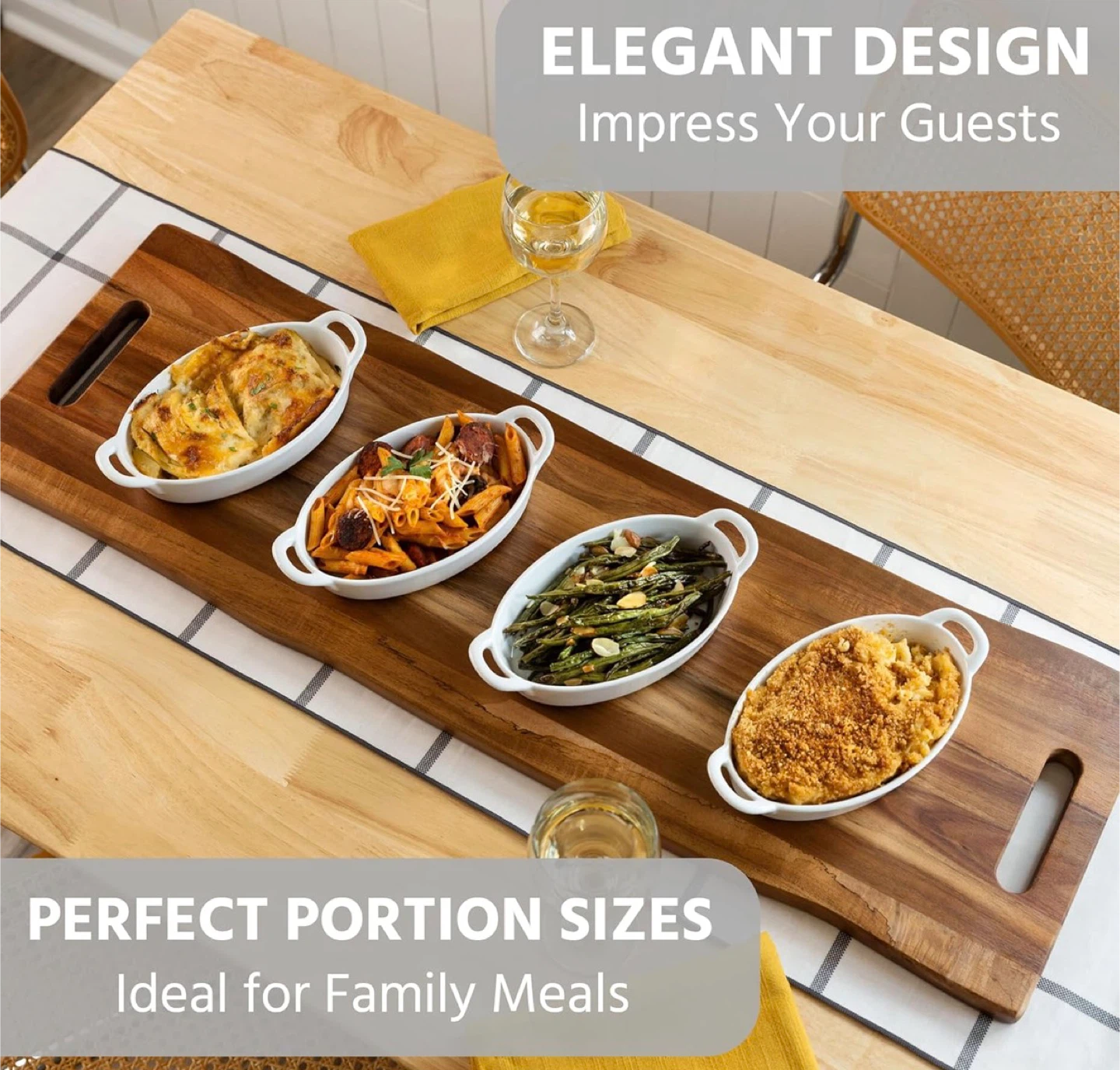 Pasta Dishes for Oven Safe and Microwave  4 Pc. - photo 4