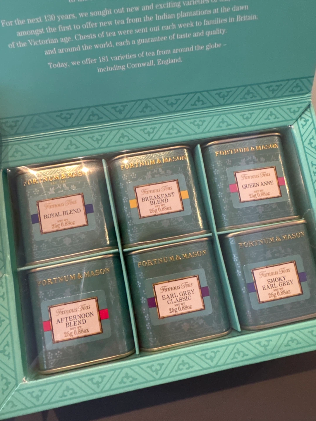 Fortnum & Mason Famous Teas Assortment Box - photo 2