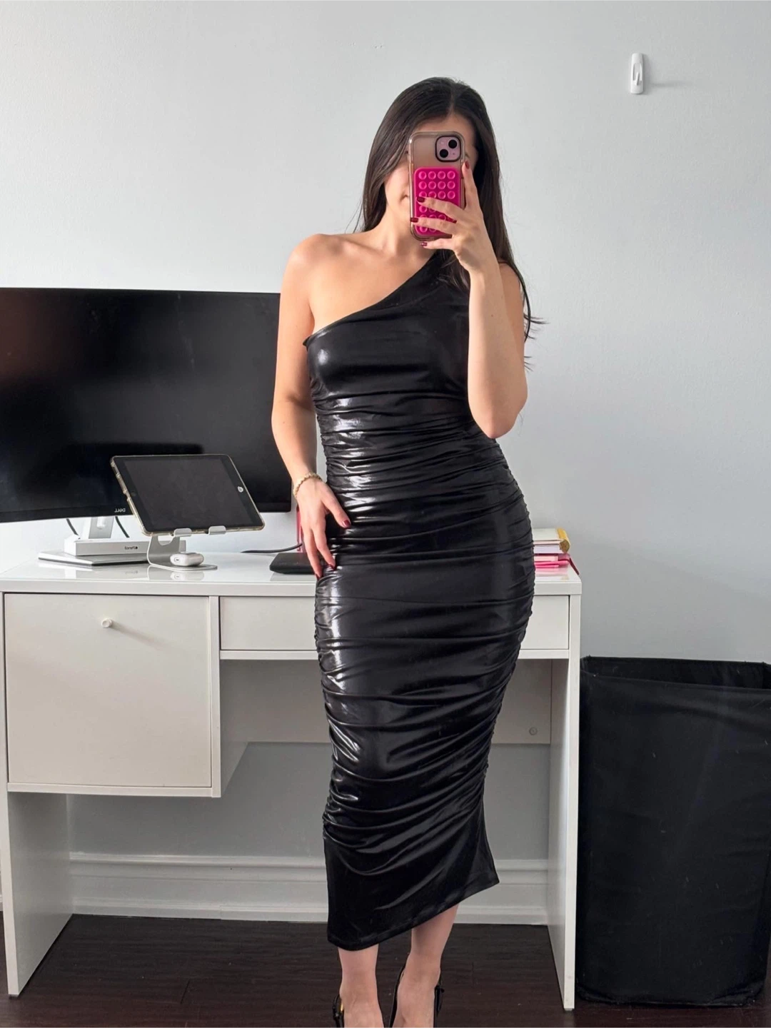 Fashion Nova | Metallic midi dress - S - photo 2