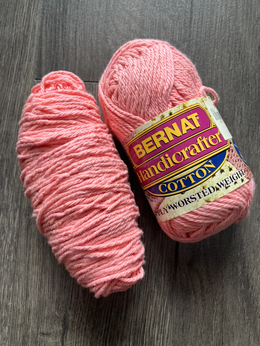 Bernat Handicrafter Cotton Yarn - Pink