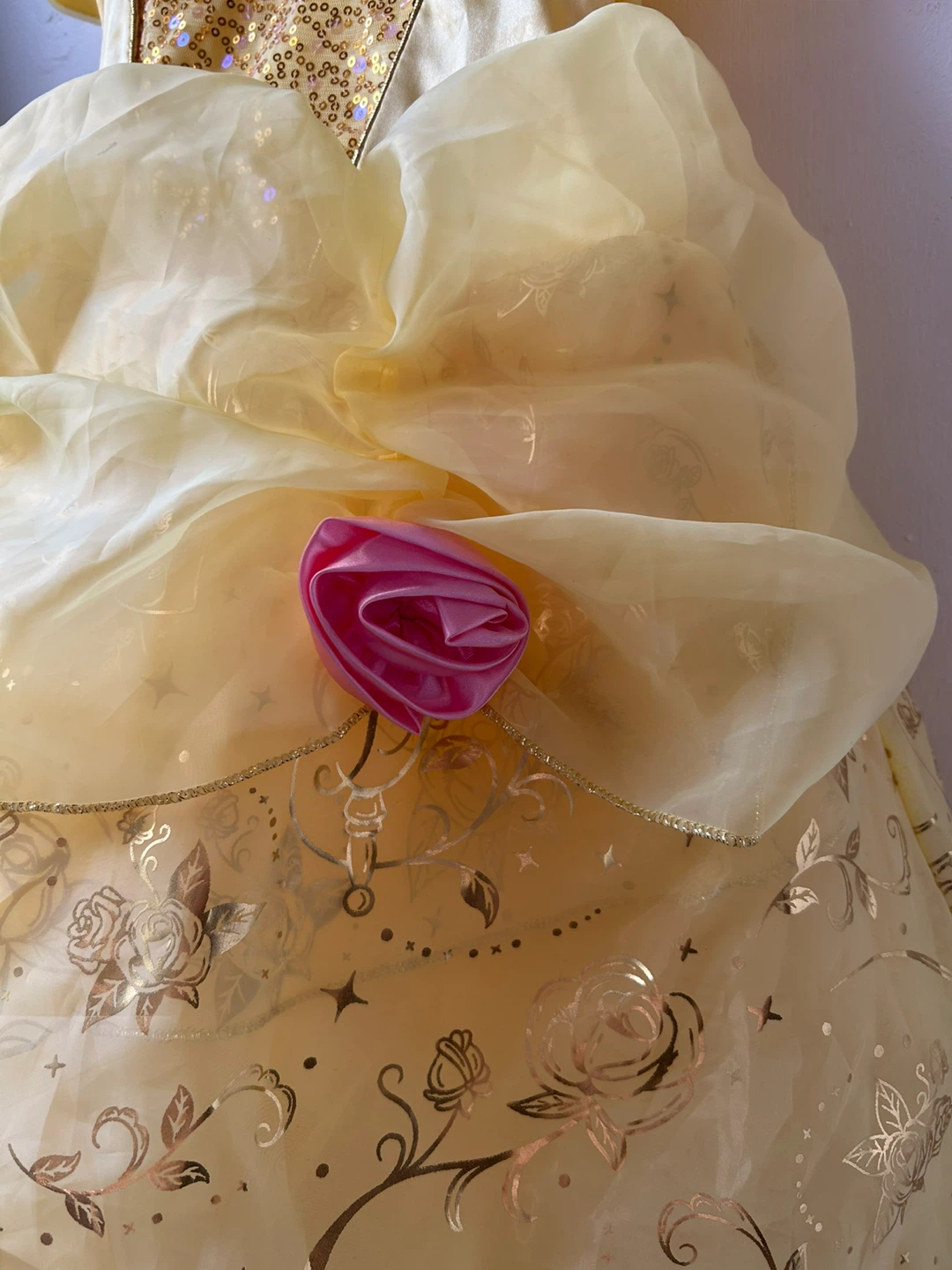 Disney belle dress size 5/6 - photo 4