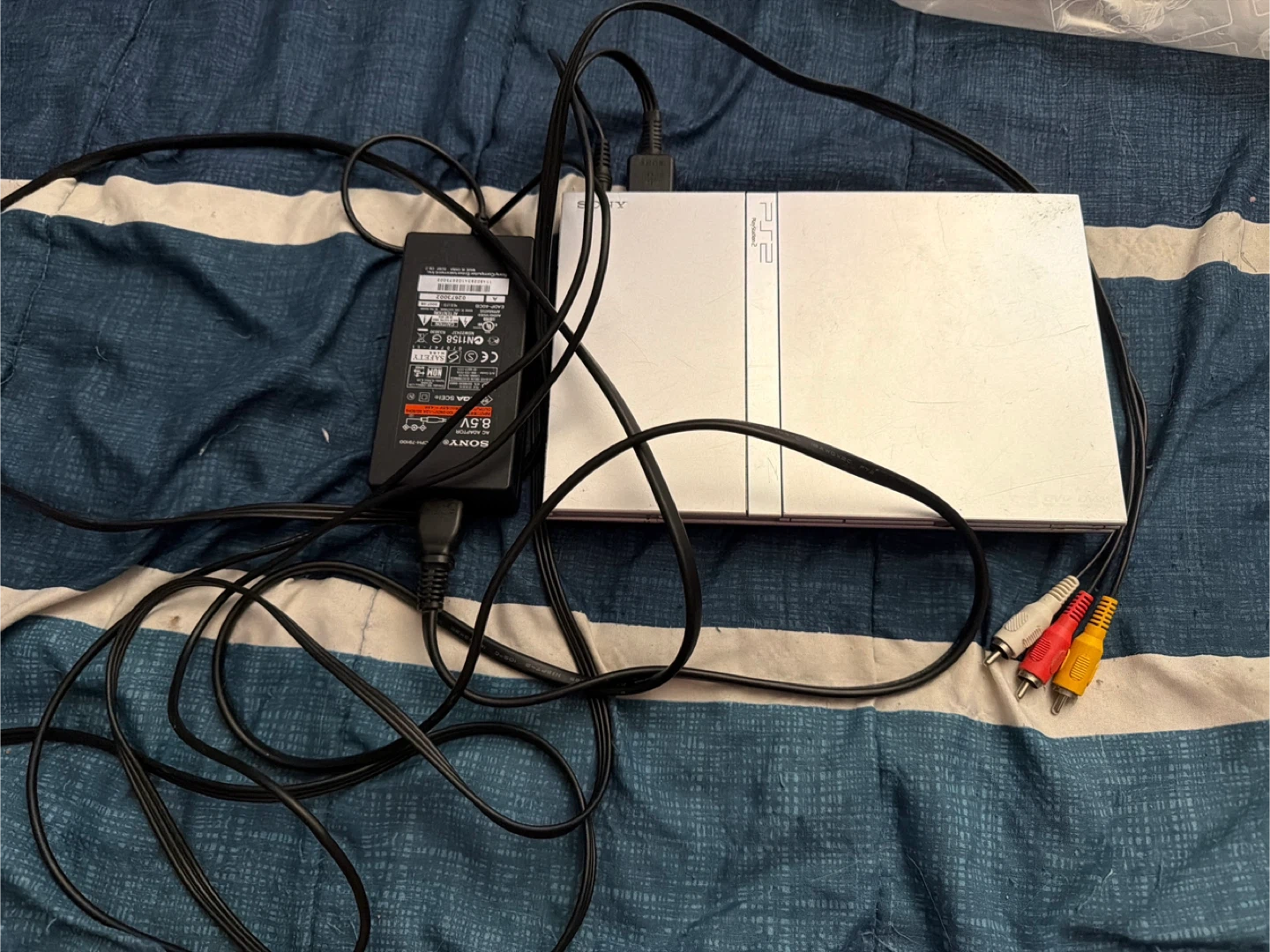 Sony PlayStation 2 Slim Console Bundle with Games
