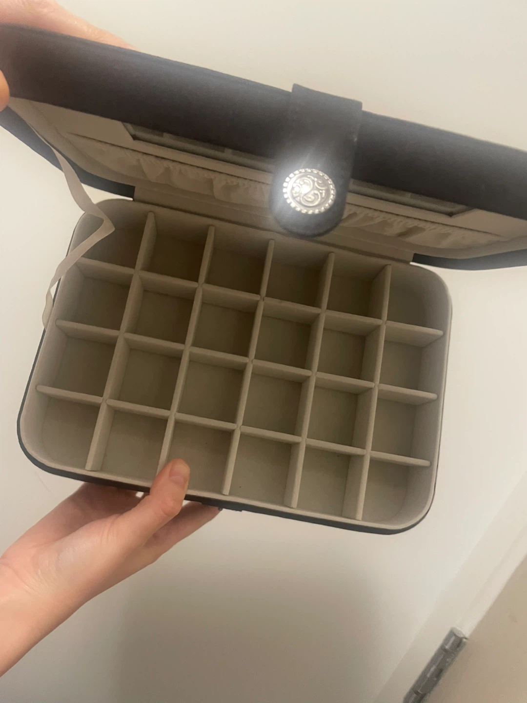 Black Jewelry Organizer Box