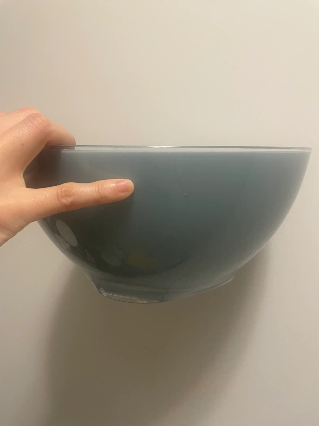 Large Grey Mixing Bowl