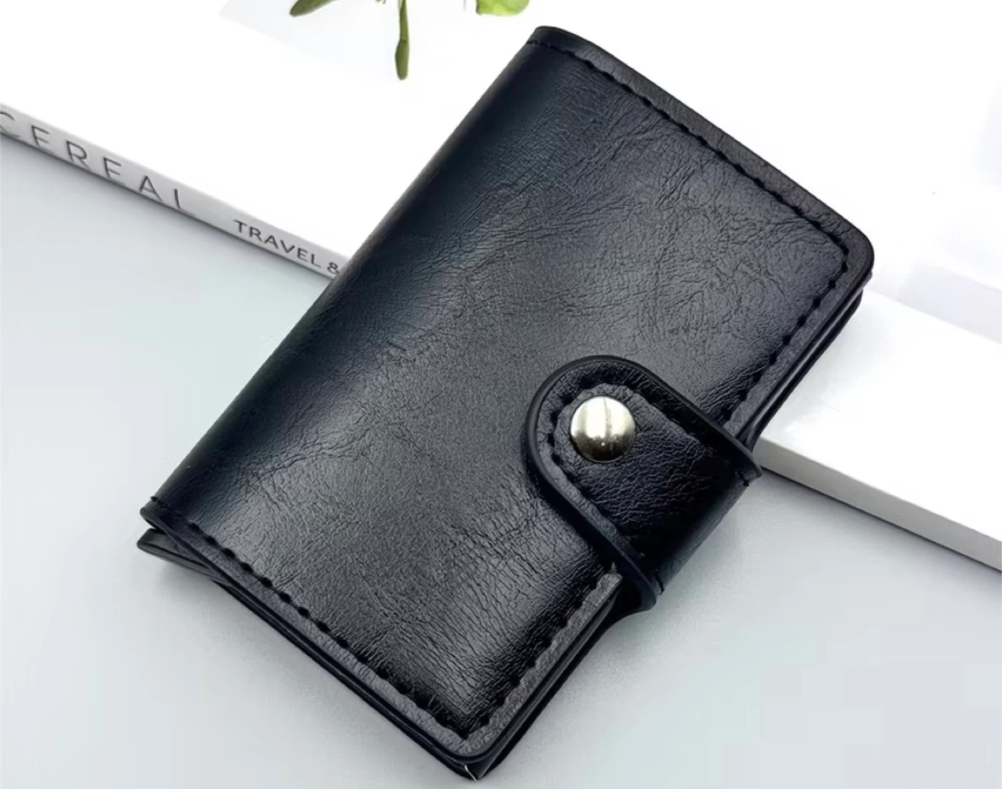 Black  Card Holder Wallet - photo 2