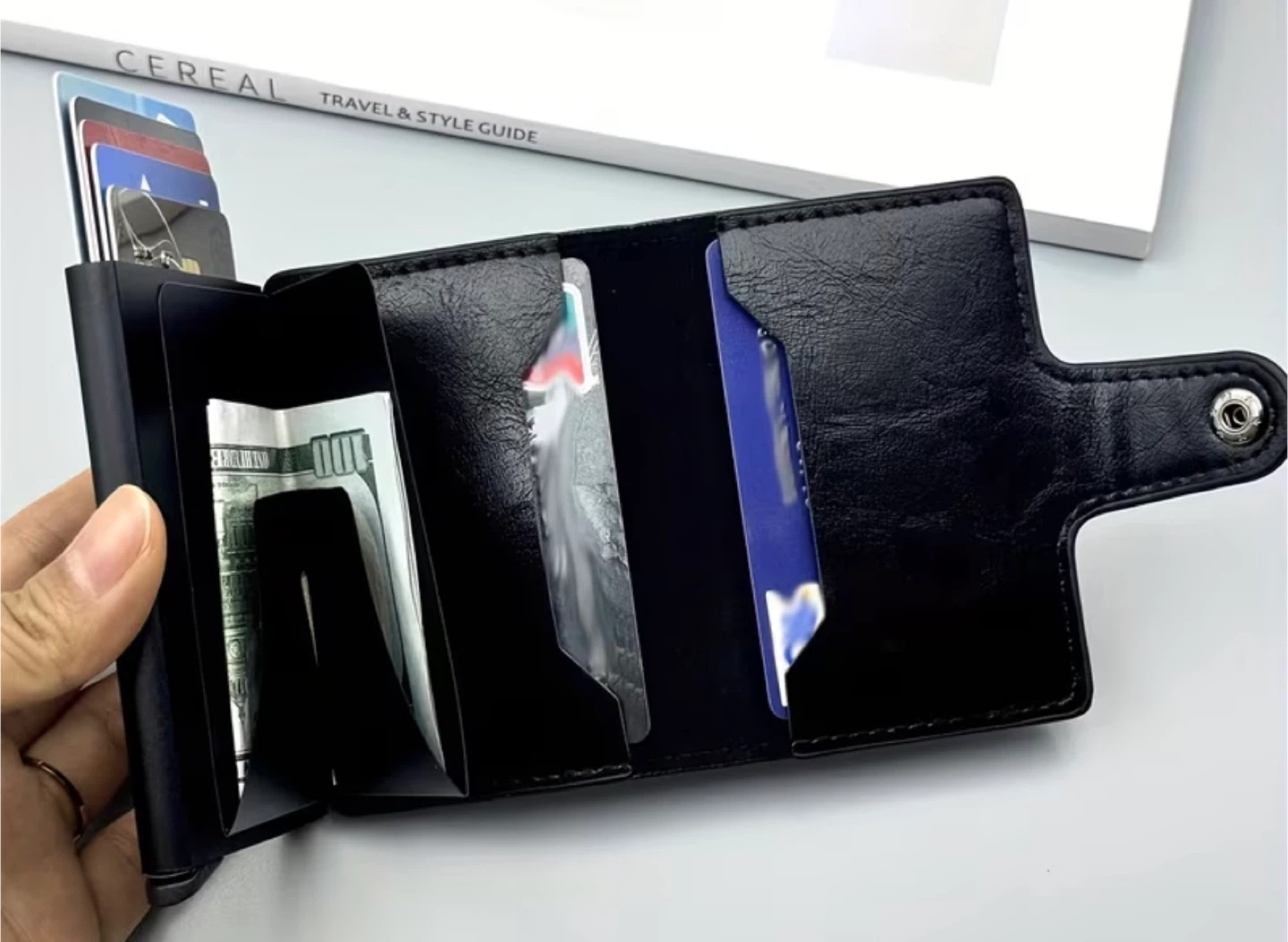 Black  Card Holder Wallet
