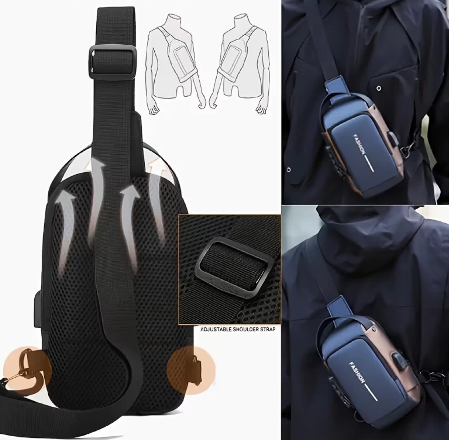 New! Fashion Sling Bag