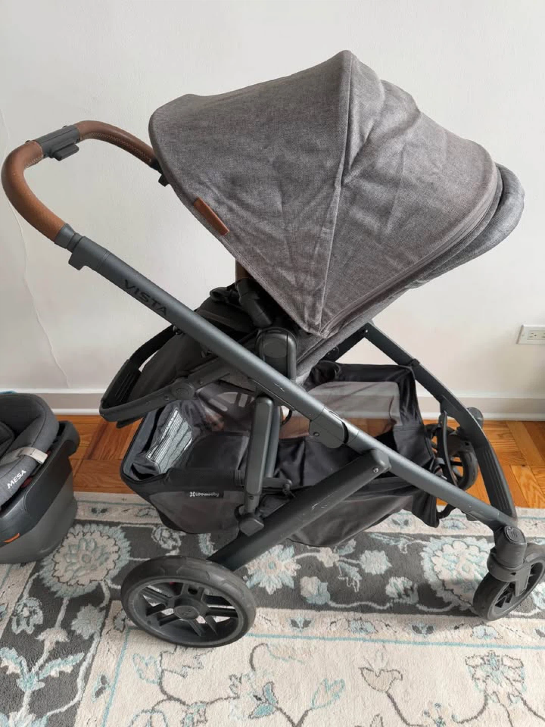 UPPAbaby Vista Stroller with MESA Car Seat and Bassinet - photo 3