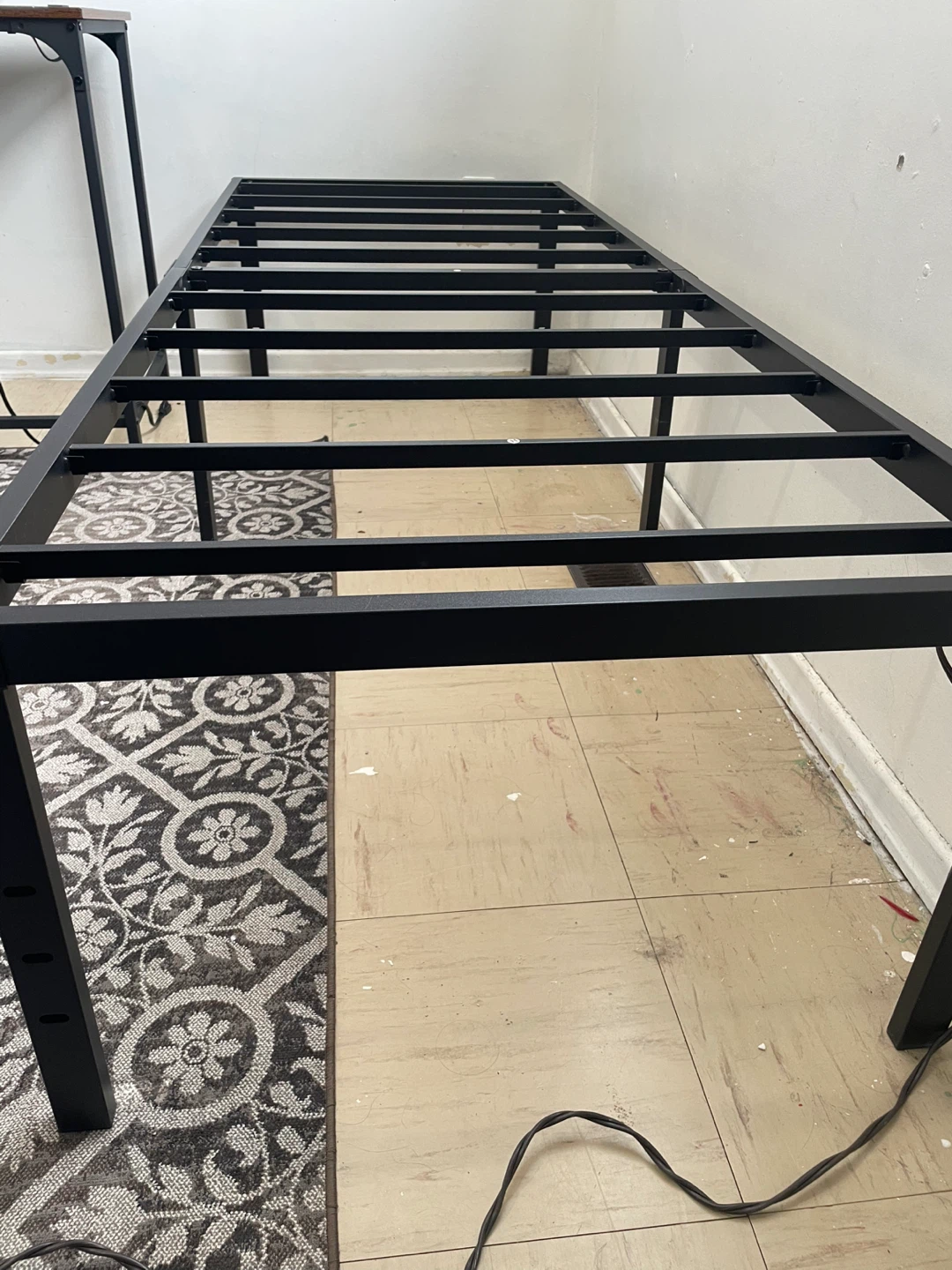 Black Metal Bed Frame
