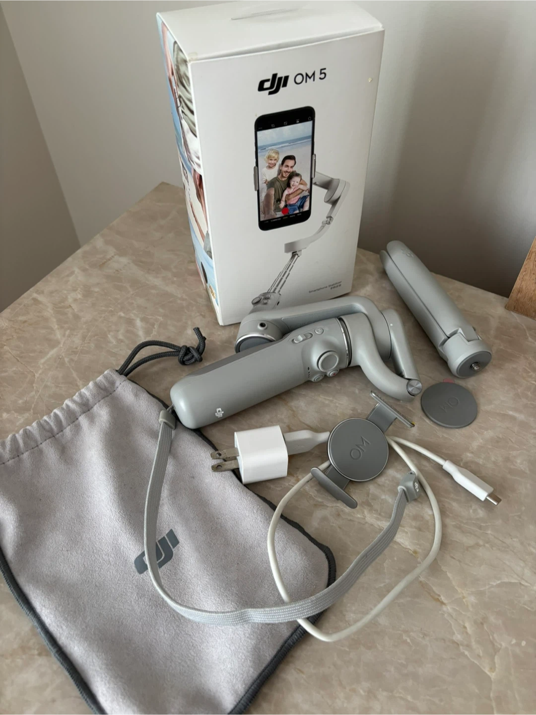 DJI OM 5 Smartphone Gimbal Stabilizer – Like New