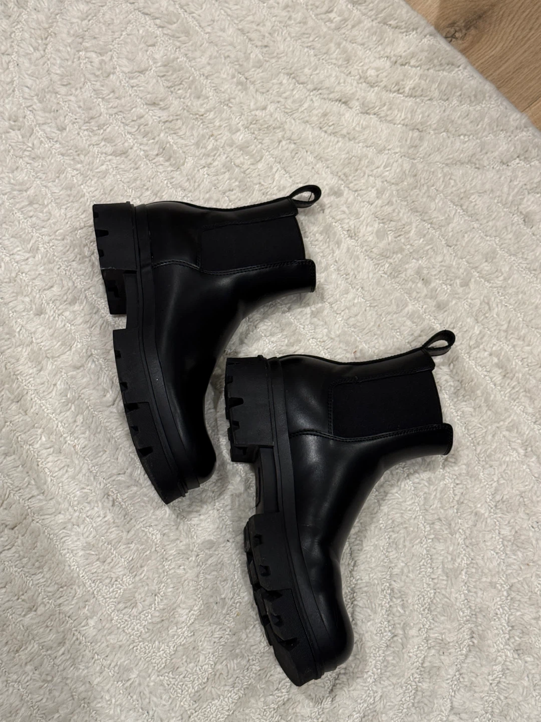 Black Chunky Chelsea Boots - Man - photo 3