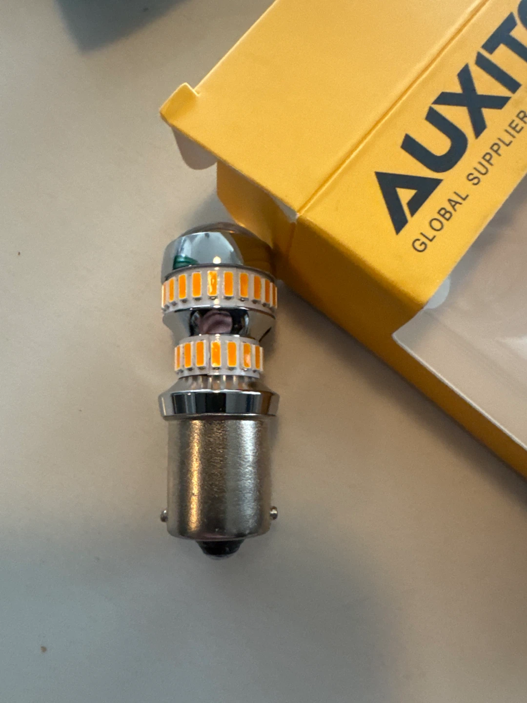 AUXITO 1156 LED Automotive Amber Bulbs