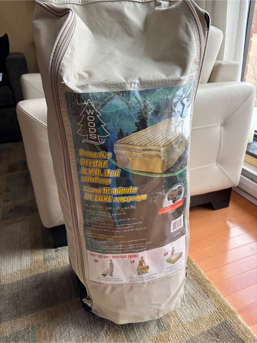 Woods Queen Deluxe BYOB Bed without Pump