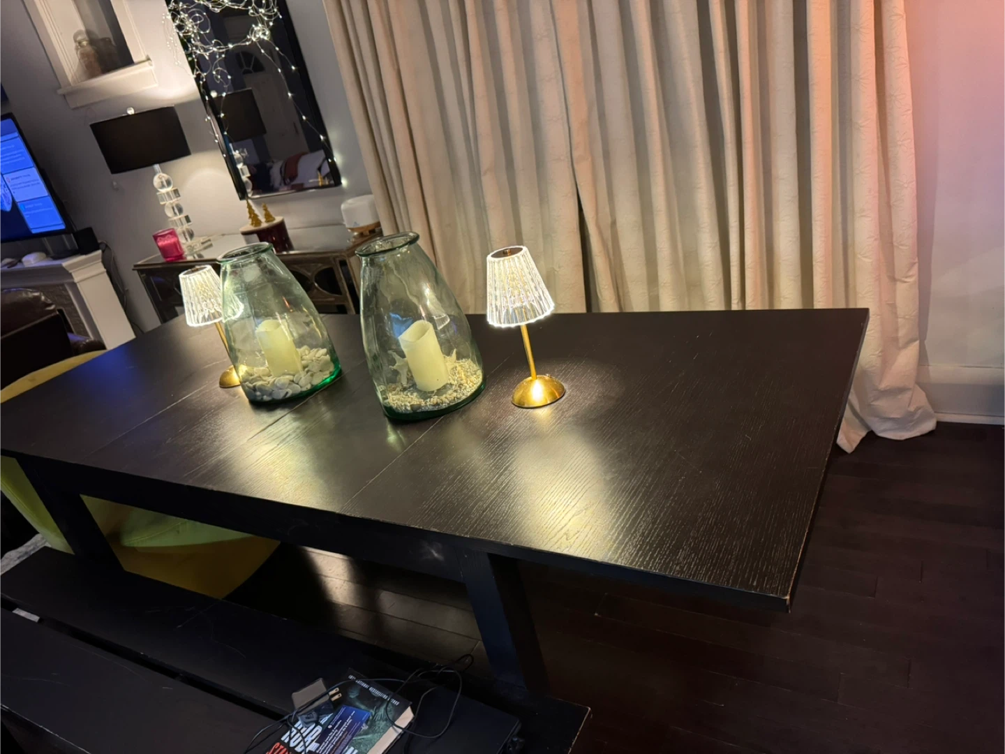 Extendable dining table with 2 leaves - photo 4