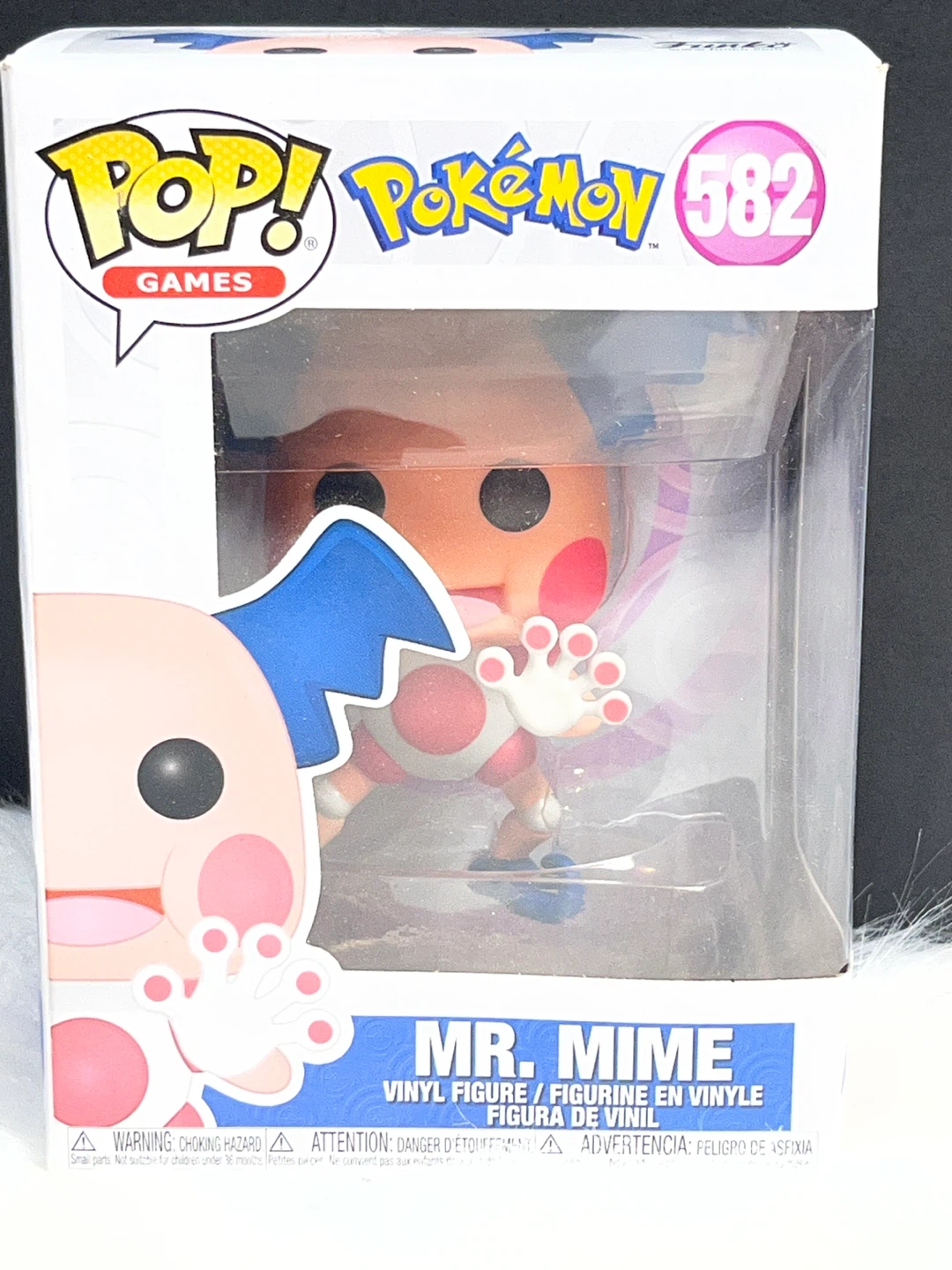 Funko Pop! Games Pokémon Mr. Mime Vinyl Figure #582