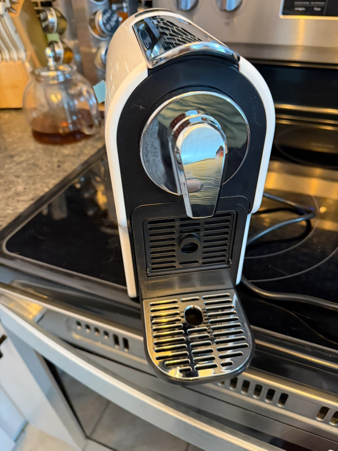 BEANGLASS Capsule Coffee Machine - White - photo 3