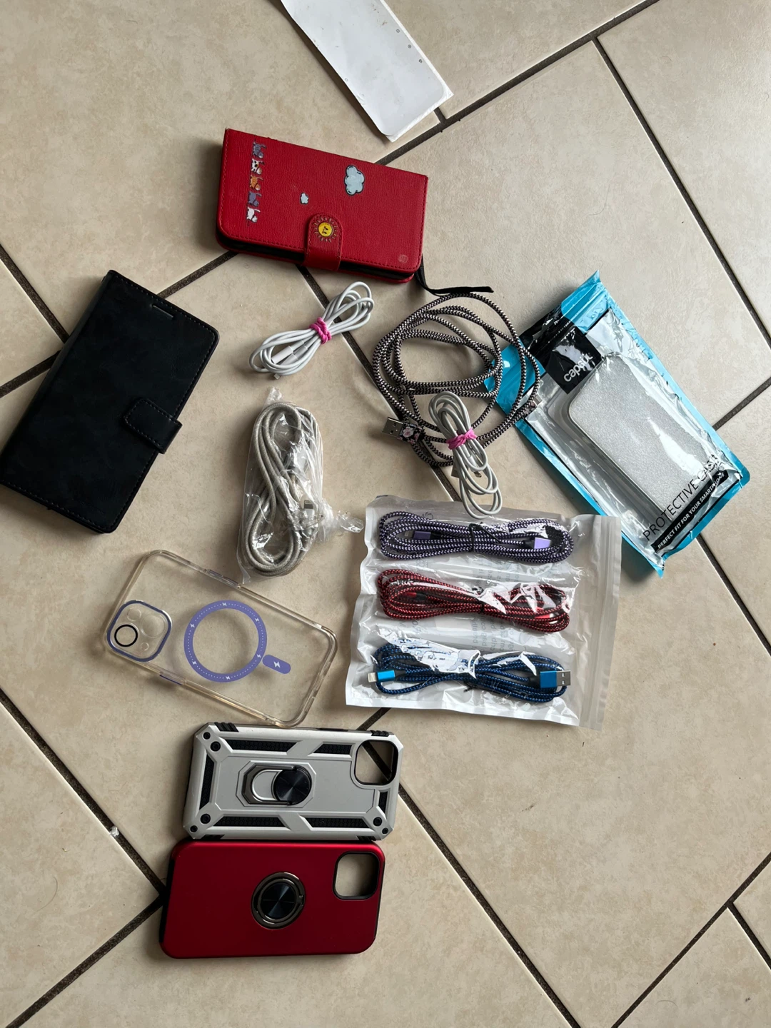 Assorted iPhone Accessories and Cables - photo 2