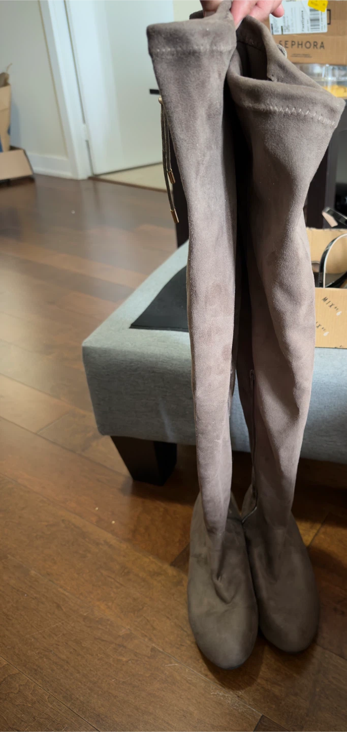 Thigh high boots size 9