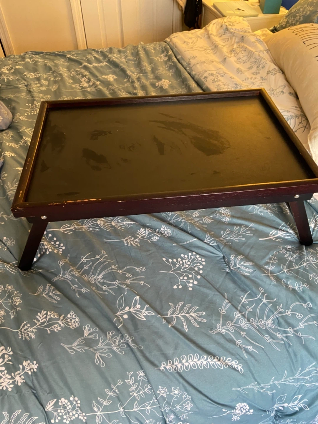 Wooden Lap Desk / Bed Tray