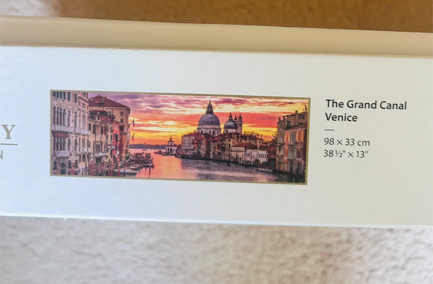 Clementoni Grand Canal Venice 1000 Piece Puzzle - photo 2