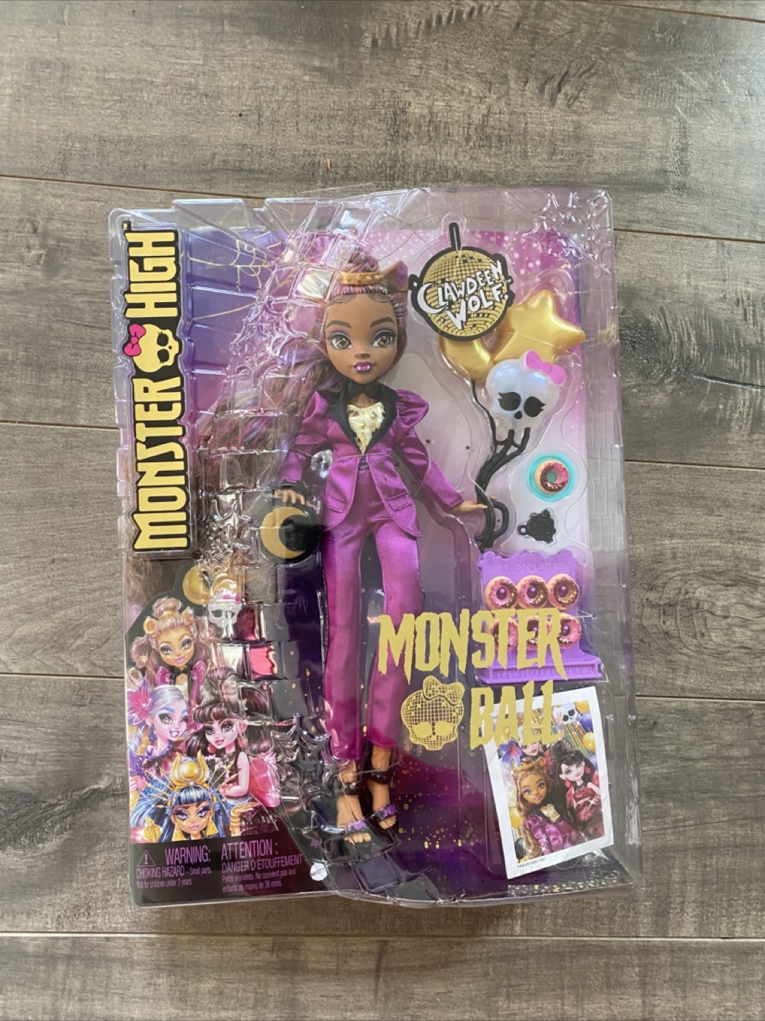 Monster High Monster Ball Clawdeen Wolf Doll