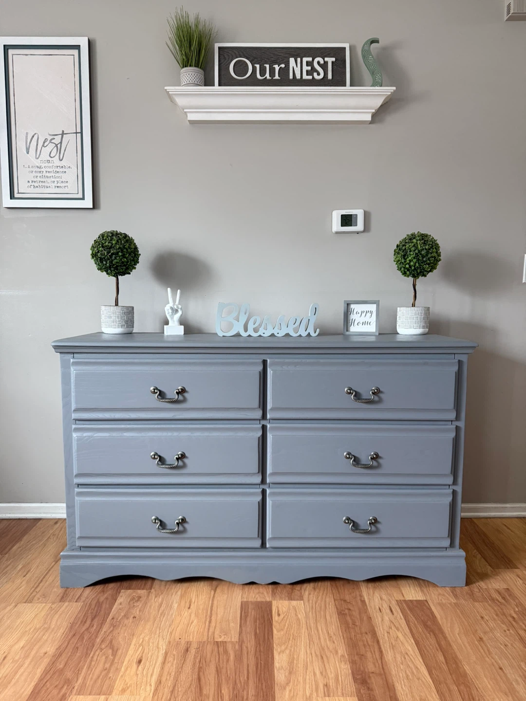 ✨🩶Gorgeous solid oak dresser🩶✨