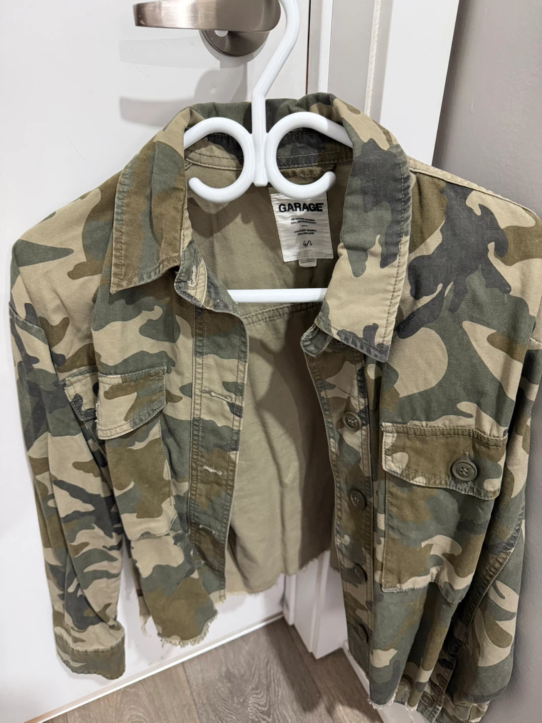 Garage Camo Utility Jacket - Size L