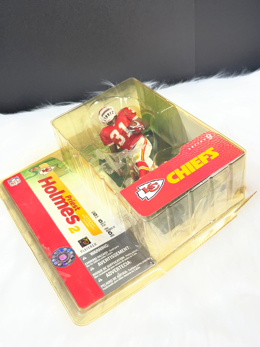 McFarlane Toys Priest Holmes Kansas City Chiefs Figure - photo 3
