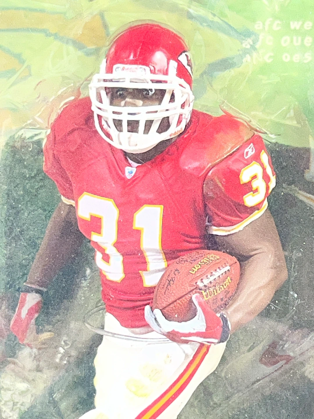 McFarlane Toys Priest Holmes Kansas City Chiefs Figure