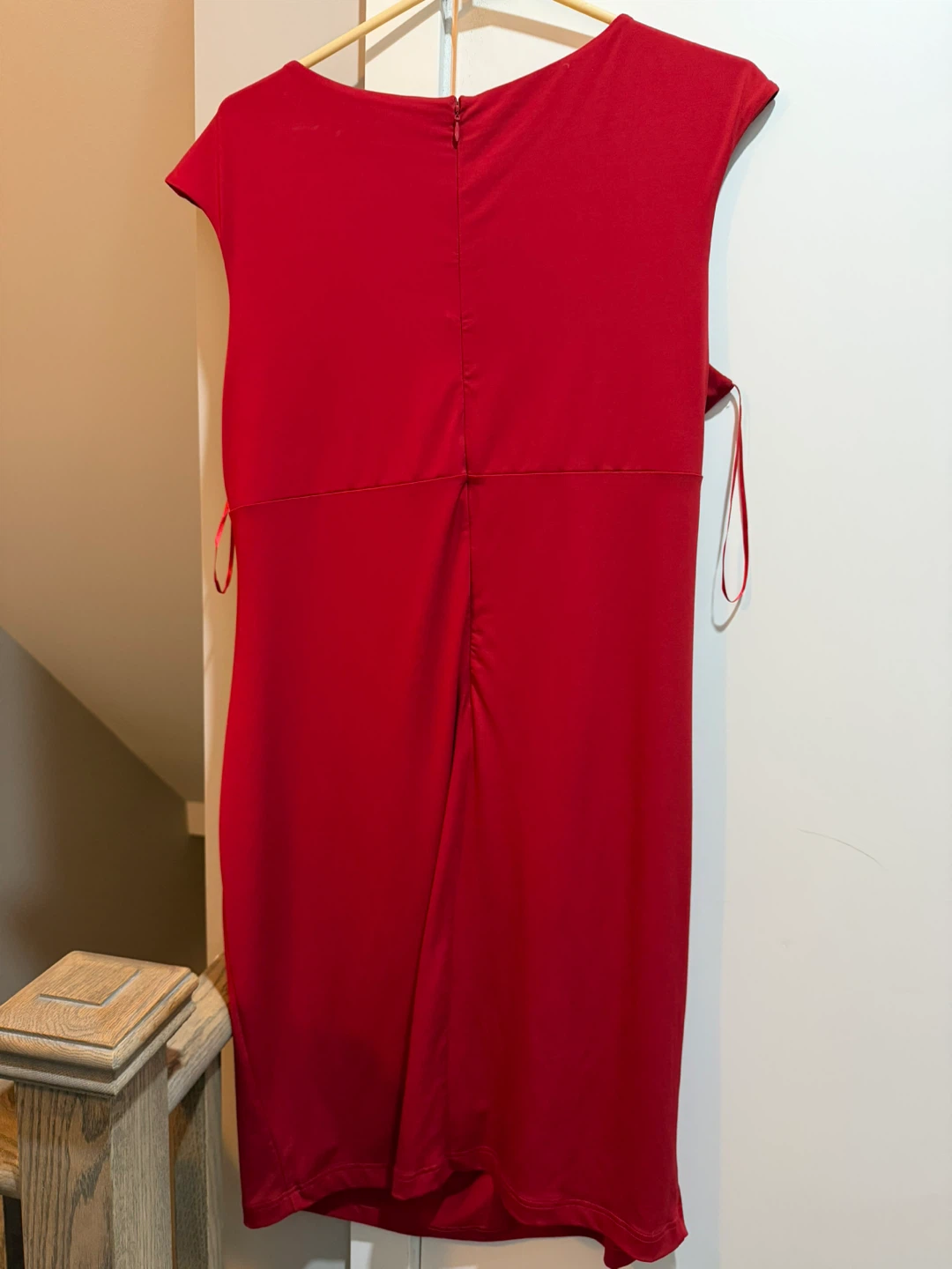 Cleo Red Embellished Sheath Dress - photo 2